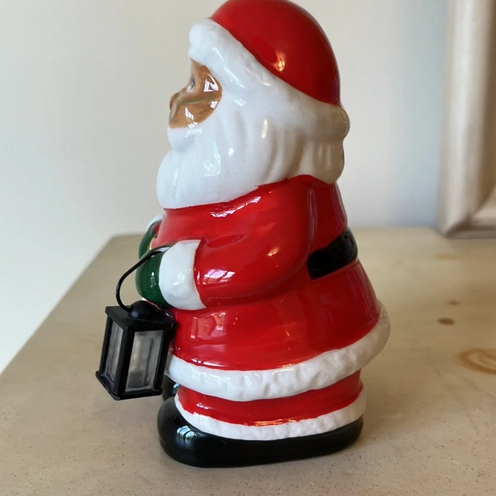 Mr. Christmas 5.5” LED Nostalgic Santa Figurine